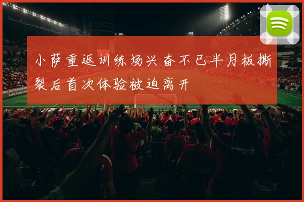 小萨重返训练场兴奋不已半月板撕裂后首次体验被迫离开